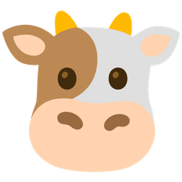 face without mouth and cow face