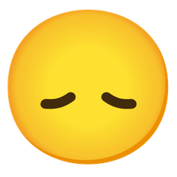 face without mouth and disappointed face