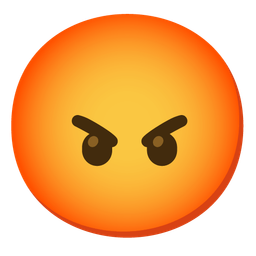 face without mouth and enraged face