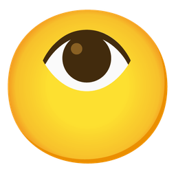 face without mouth and eye