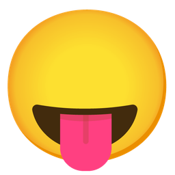 Face without mouth and Face with tongue