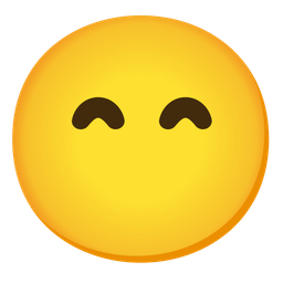 Face without mouth and Grinning face with smiling eyes