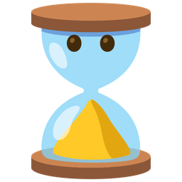 face without mouth and hourglass done