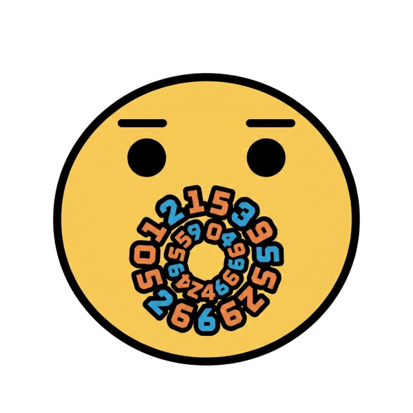 Face without mouth and Input numbers