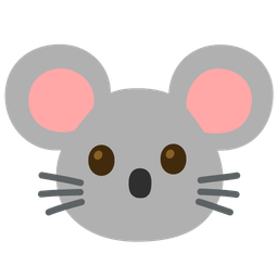 face without mouth and mouse face