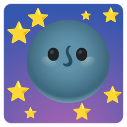 face without mouth and new moon face