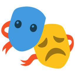 face without mouth and performing arts