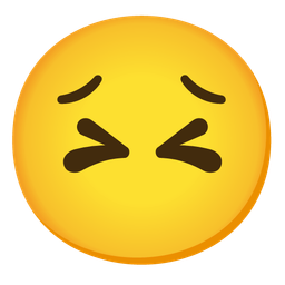 face without mouth and persevering face