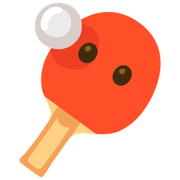 face without mouth and ping pong