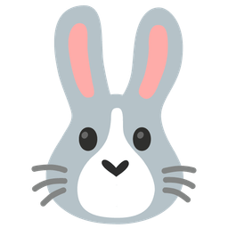 face without mouth and rabbit face