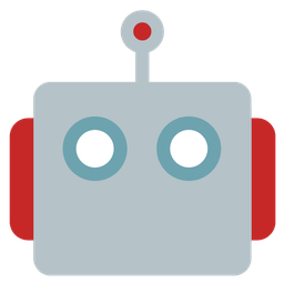 face without mouth and robot