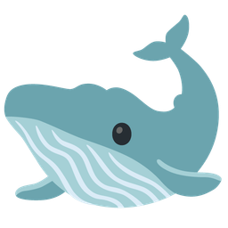 face without mouth and spouting whale