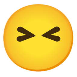 Face without mouth and Squinting face with tongue