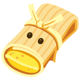 face without mouth and tamale