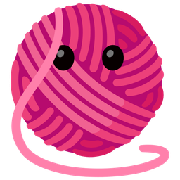 face without mouth and yarn