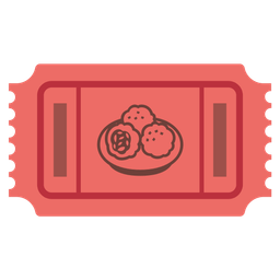 falafel and admission tickets