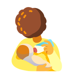 falafel and baby bottle