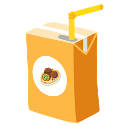 falafel and beverage box