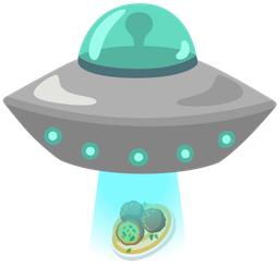 falafel and flying saucer