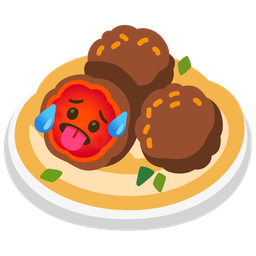 falafel and hot face