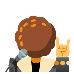 falafel and microphone