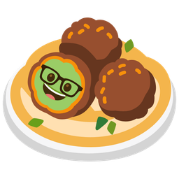 falafel and nerd face