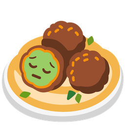 falafel and pensive face