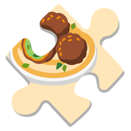falafel and puzzle piece
