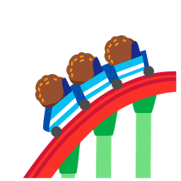 falafel and roller coaster