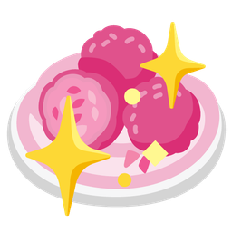 falafel and sparkling heart