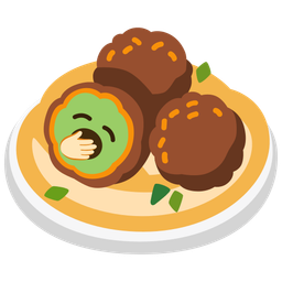 falafel and yawning face