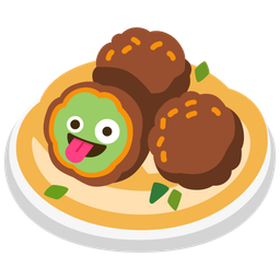 Falafel and Zany face