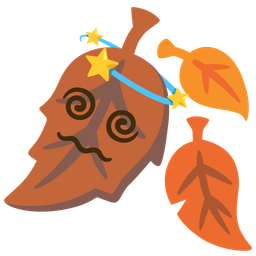 fallen leaf and dizzy