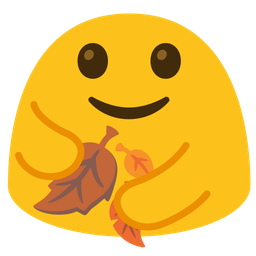 fallen leaf and people hugging