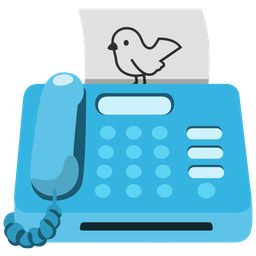 Fax machine and Bird