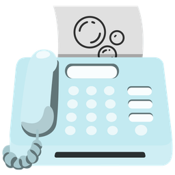 Fax machine and Bubbles