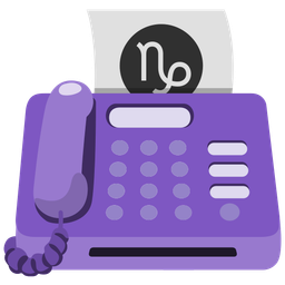 Fax machine and Capricorn