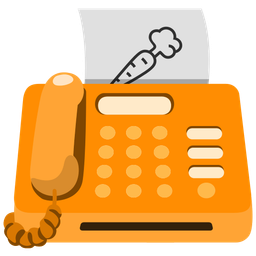 Fax machine and Carrot