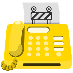 Fax machine and Construction