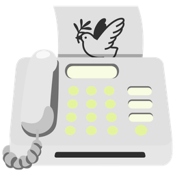 Fax machine and Dove