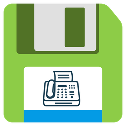 Fax machine and Floppy disk