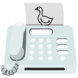 Fax machine and Goose