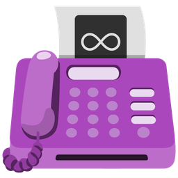 Fax machine and Infinity