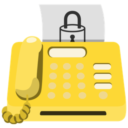 Fax machine and Locked