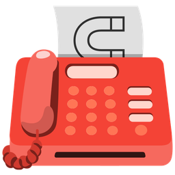 Fax machine and Magnet