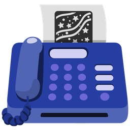 Fax machine and Milky way