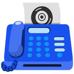 Fax machine and Nazar amulet