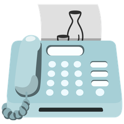 Fax machine and Sake