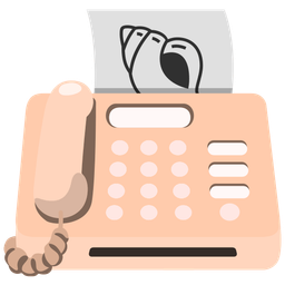 Fax machine and Spiral shell