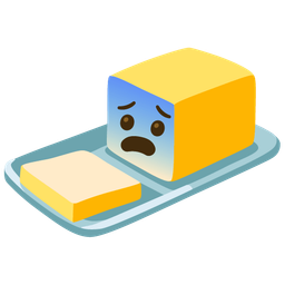 Fearful face and Butter